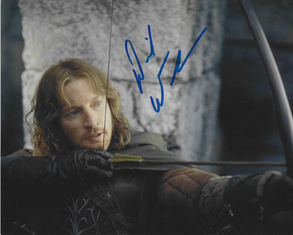 David Wenham Authentic Signed 8x10 Photo W/ COA top - LOTR