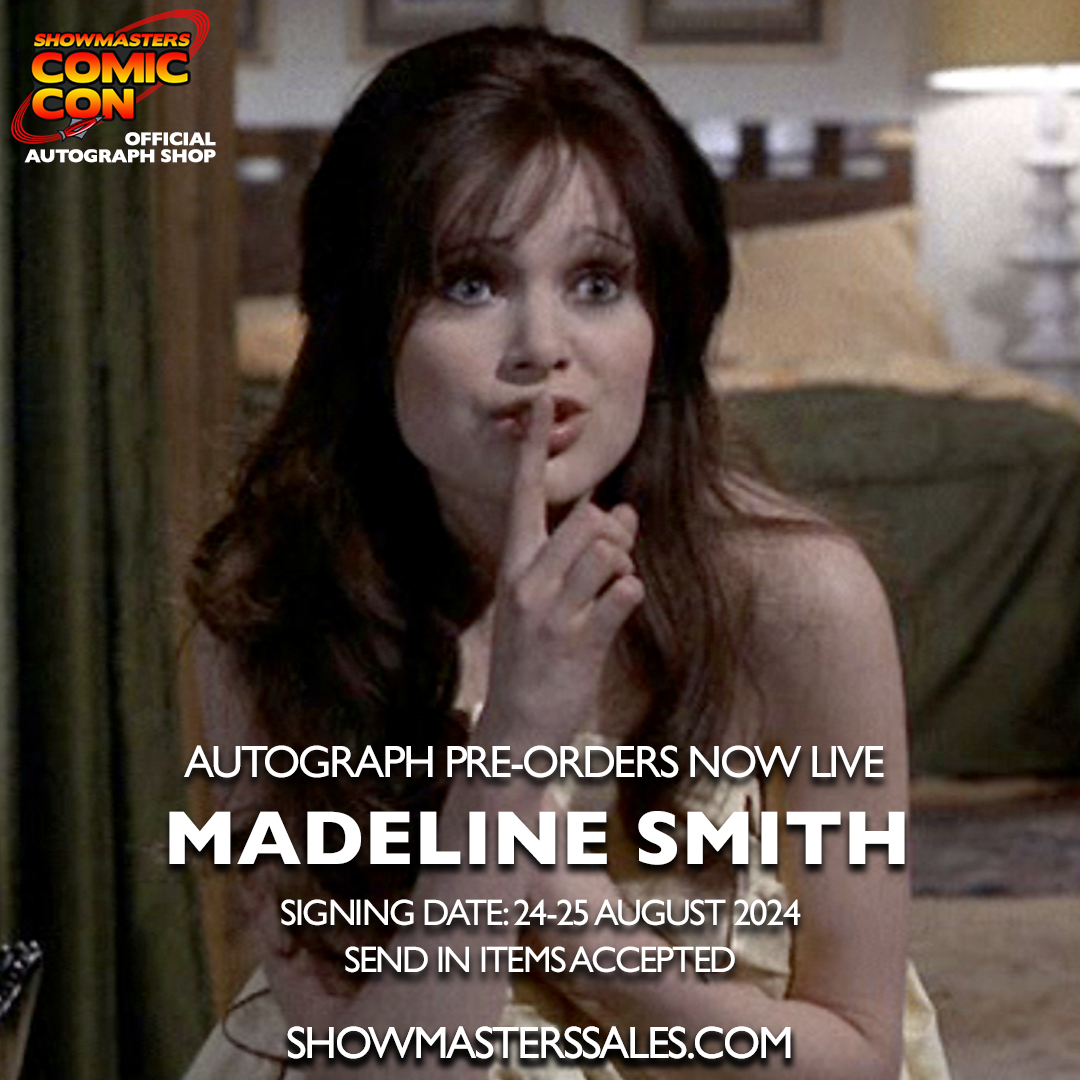 Madeline Smith Preorder FCCG2024 Showmasters Comic Con Official