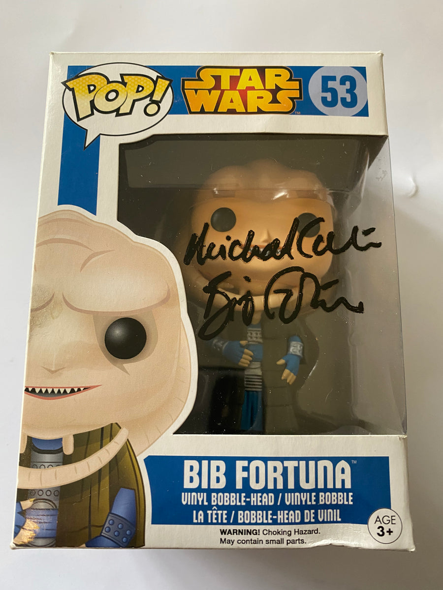 Newest Graded Bib Fortuna Autographed Funko Pop