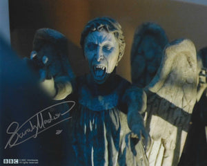 Sarah Madison 10x8 signed in Silver Doctor Who