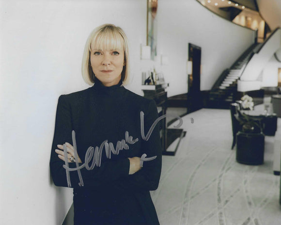 Hermione Norris 10x8 signed in Silver