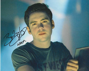 Bruno Langley 10x8 signed in Black Doctor Who