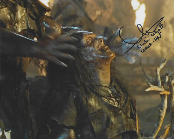 Clinton Wyatt  10 X 8 Signed In Black Lord of the Rings