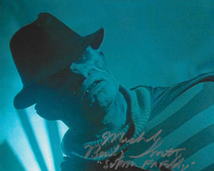 Michael Bailey Smith 10x8 signed in Silver Nightmare on Elm Street