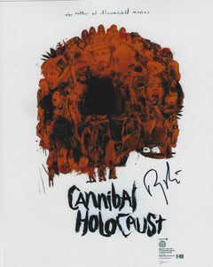 Ruggero Deodanto 10 X 8 Signed in Black Cannibal Holocaust