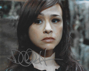 Danielle Harris 10 X 8 Signed in Silver Halloween