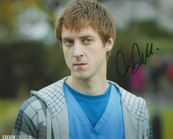 Arthur Darvill 10 X 8 Signed In Black Doctor Who