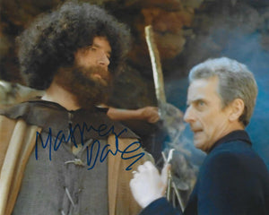 Matthew Dale 10x8 signed in Blue Doctor Who