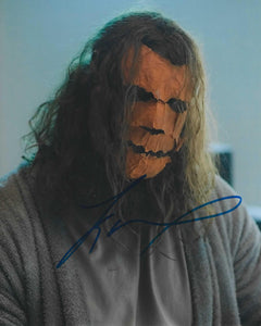 Tyler Mane 10 X 8 Signed in Blue Halloween