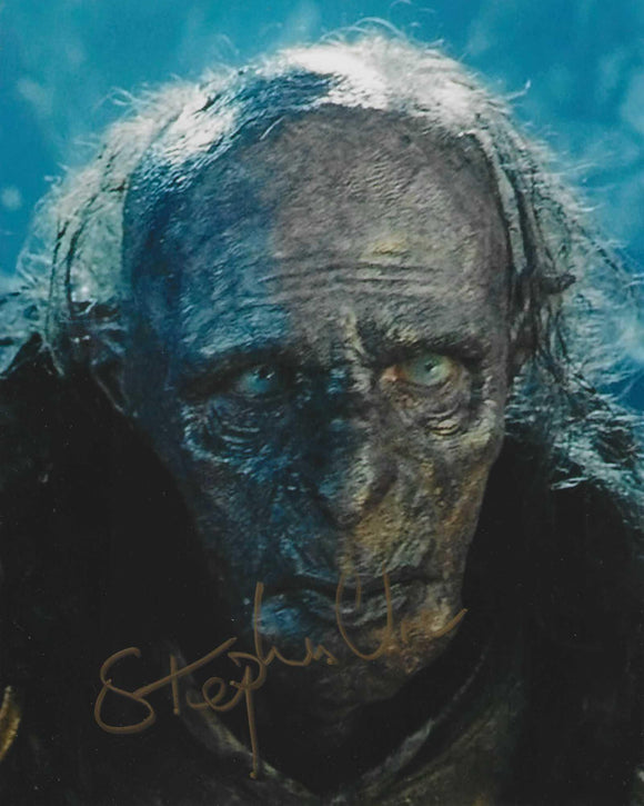 Steven Ure 10 X 8 Signed In Gold Lord of the Rings