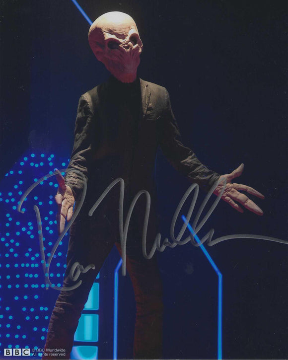 Ross Mullen 10x8 signed in Silver Doctor Who