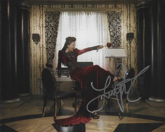 Lana Parrilla 10 X 8 Signed In Silver Once Upon A Time