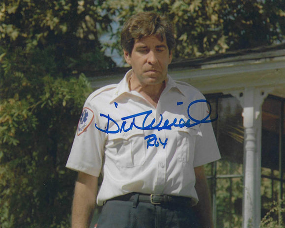 Dick Wieand 10x8 signed in Blue Friday the 13th