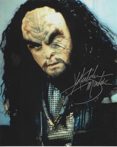 JG Hurtzler 10 X 8 Signed In Silver Star Trek