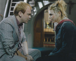 Shaun Dinguall signed in Black doctor who