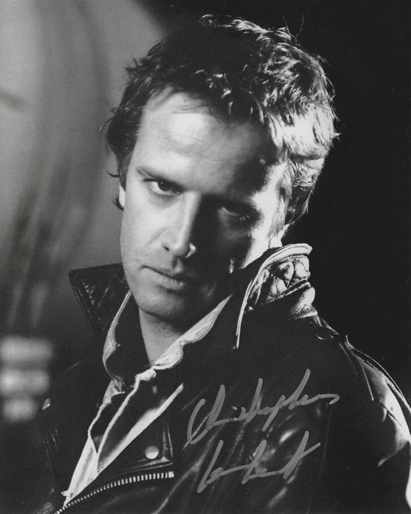 Christopher Lambert 10 X 8 Signed In Silver Highlander