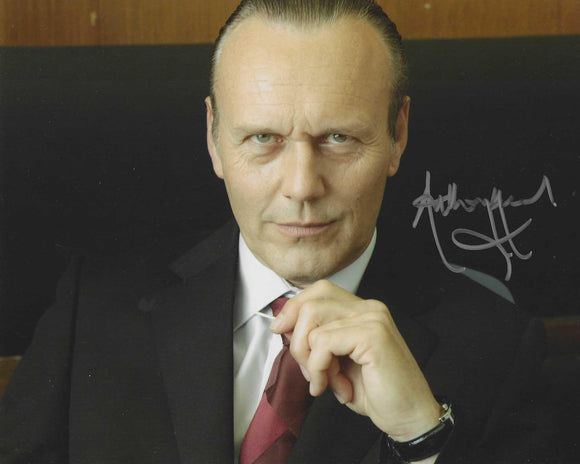 Anthony Head 10x8 signed in Silver Doctor Who