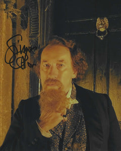 Simon Callow 10x8 signed in Black Doctor Who