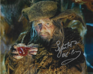 Sylvester McCoy 10 X 8 Signed In Silver The Hobbit