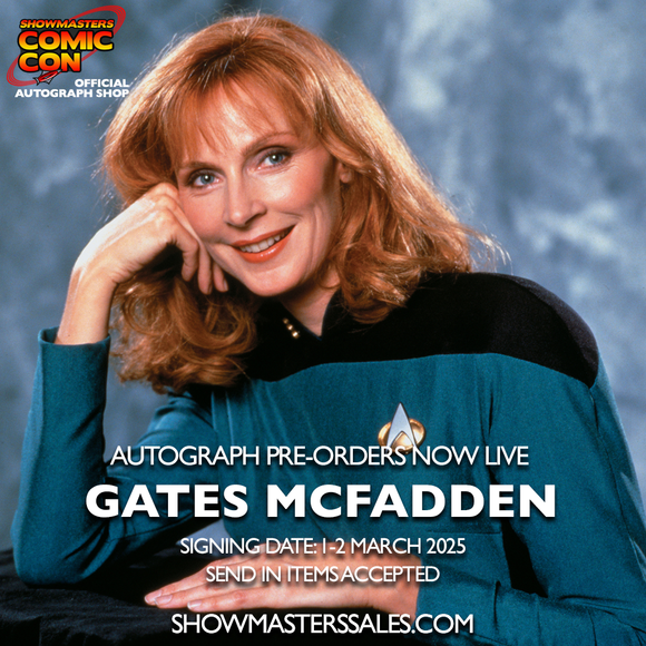 Gates McFadden Pre-order London Comic Con Spring 2025 LCCS2025