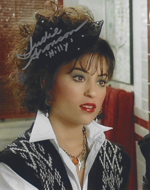 Judie Aronson 10x8 signed in Silver Weird Science