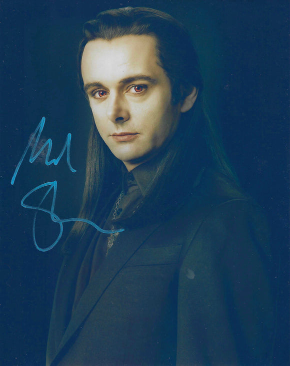 Michael Sheen 10x8 signed in Blue Twilight