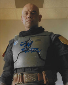 Eyad Elbitar 10X8 signed in Blue Star Wars Book of Boba Fett