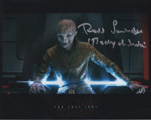 Ross SandBridge 10x8 signed in Silver Star Wars Solo