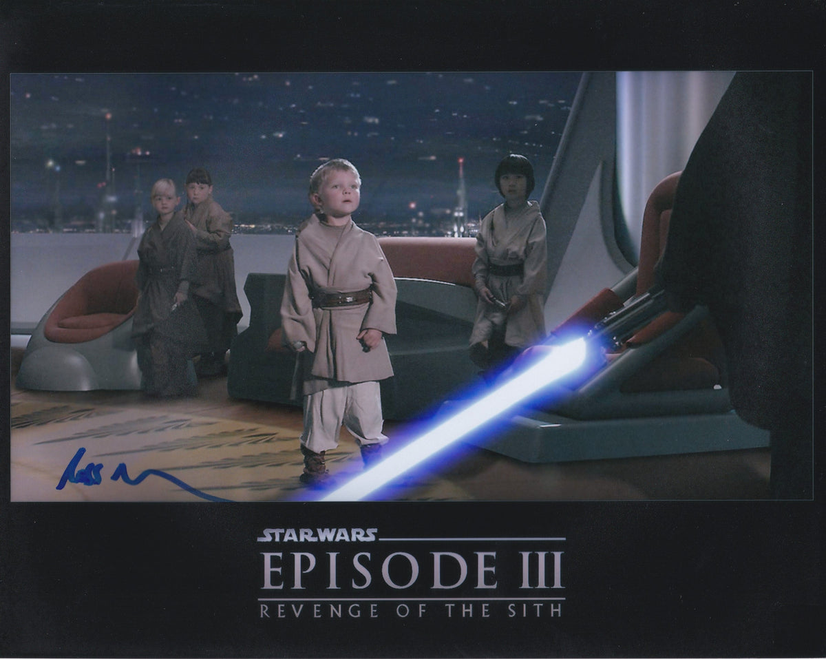 Ross Beadman 10x8 signed in Blue Star Wars Revenge Of The Sith ...