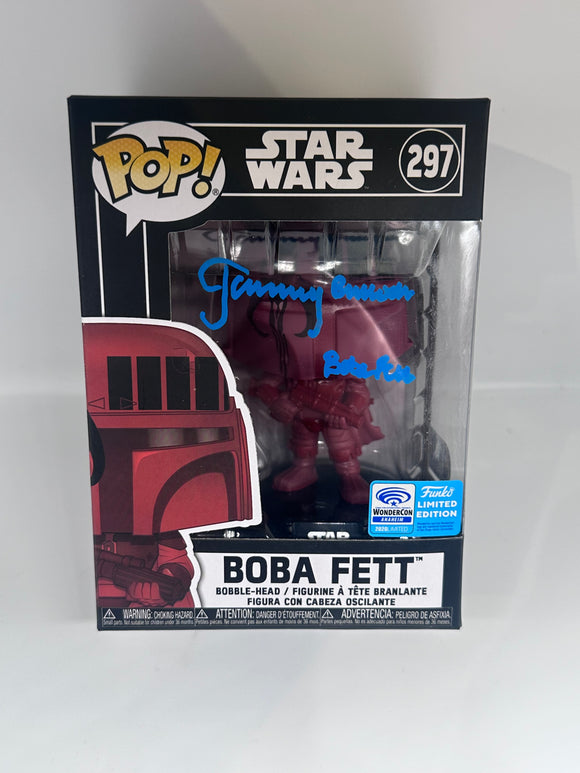 Jeremy Bulloch Signed Funko in Blue Star Wars