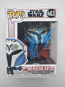 Katee Sackoff Signed Funko  in Blue Star Wars