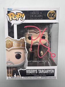 Paddy Considine Signed Funko in Red House Of The Dragon