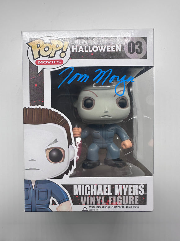 Tom Morga Signed Funko  in Blue Halloween