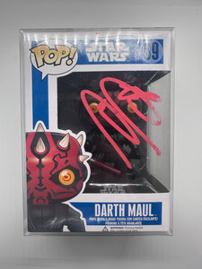 Ray Park Signed Funko in Red Star Wars