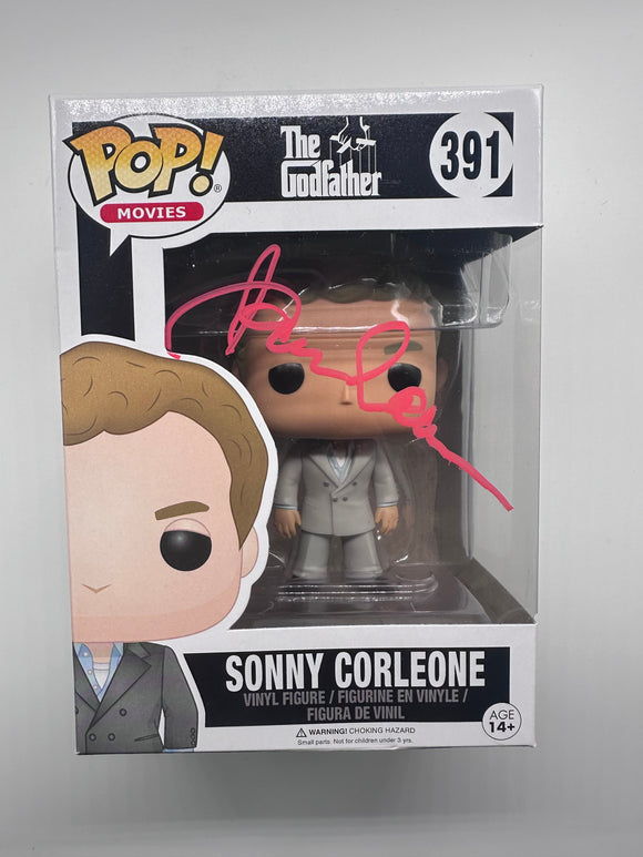 James Caan Signed Funko  in Red The Godfather