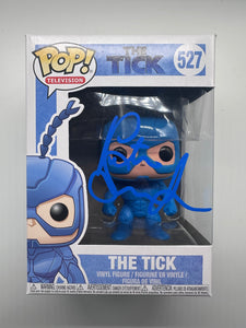 Peter serafinowicz Signed funko  in Blue The Tick