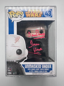 Dave Prowse Signed funko in Red Star Wars