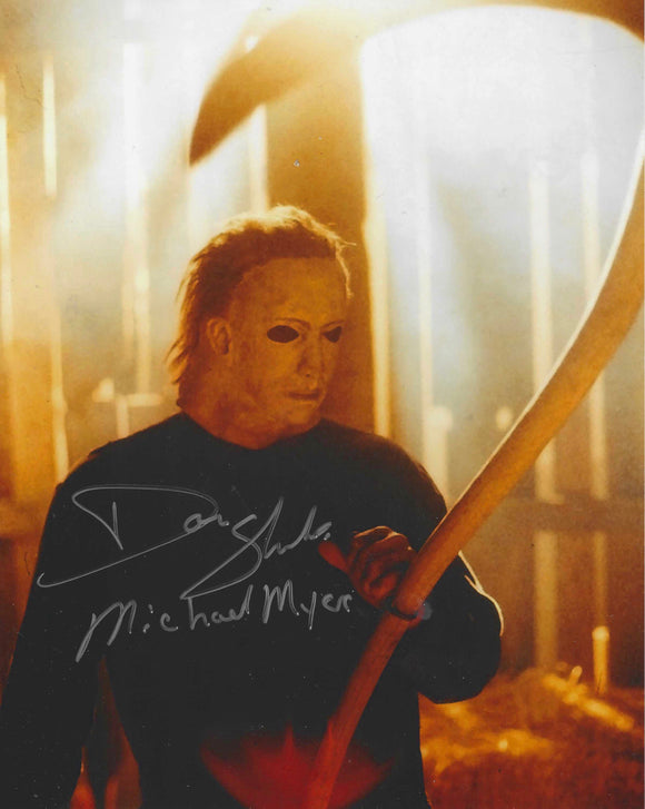 Don Shanks 10x8 signed In Silver Halloween