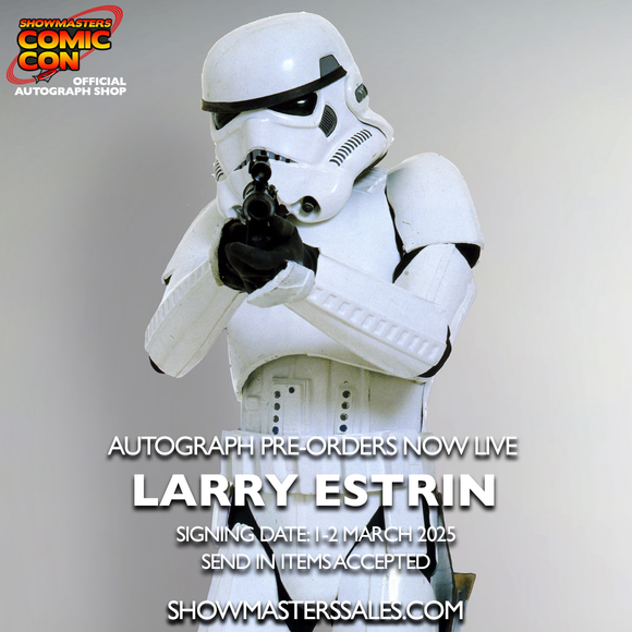 Larry Estrin Pre-order London Comic Con Sping 2025  LCCS2025