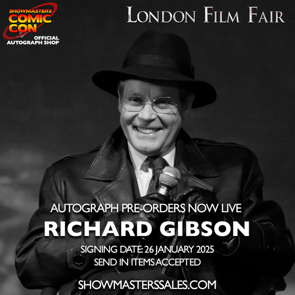 Richard Gibson Pre-order London Film Fair January 2025 FFJAN25