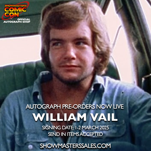 William Vail Pre-order London Comic Con Sping 2025  LCCS2025