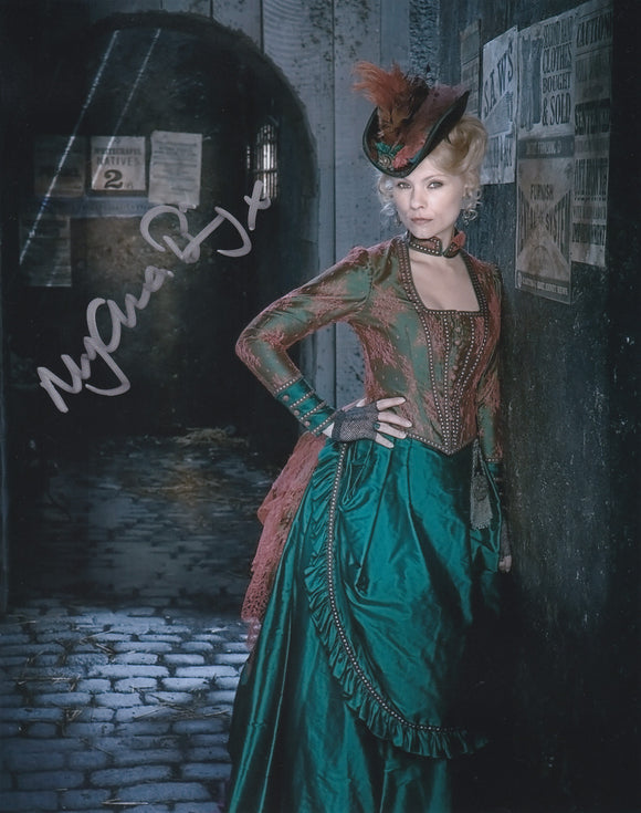 Myanna Buring 10x8 signed in Silver Ripper Street