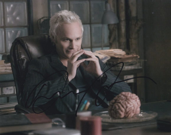 David Anders 10x8 signed in Black Once Upon A Time