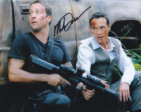 Mark Dacascos 10x8 signed in Black