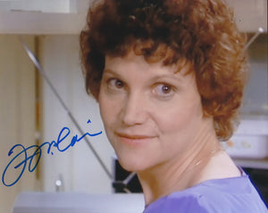 Frances Lee McCain 10x8 signed in blue Gremlins